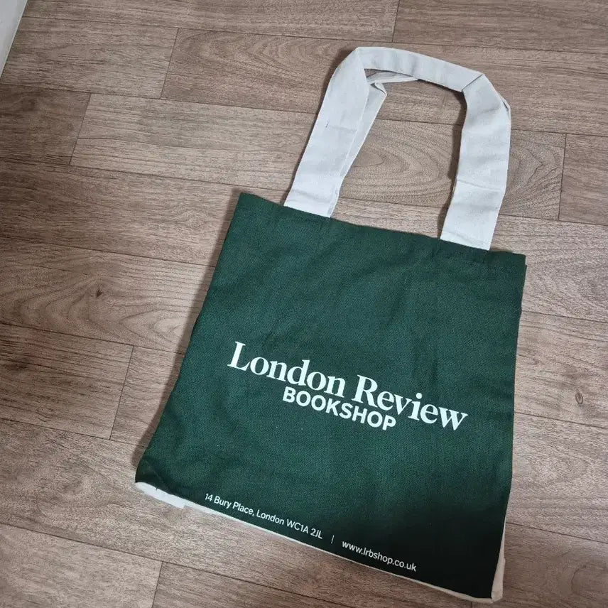 [BUNJANG] London Review Bookshop Green Tote Bag / London Review Bookshop 그린 토트백