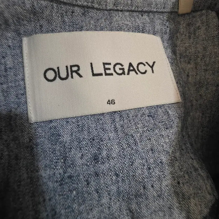 [BUNJANG] Our Legacy Linen Shirt / [정품]Our Legacy   린넨 셔츠 46  M  95 아워 래가시