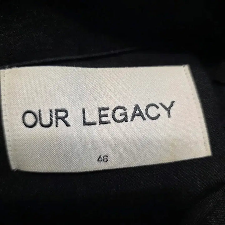 [BUNJANG] Our Legacy Black Wool Shirt / [정품]Our Legacy 블랙 셔츠 46 울셔츠  95