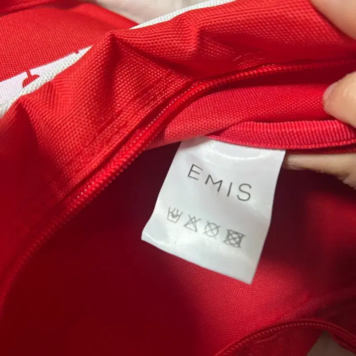 [BUNJANG] Emis Red Heart Shoulder Bag / 이미스 레드 하트 숄더백