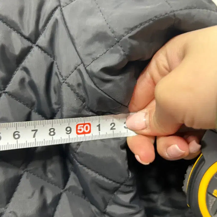 [BUNJANG] Adidas Quilted Black Bomber Jacket M / 아디다스 퀼팅 블랙 봄버 자켓 M