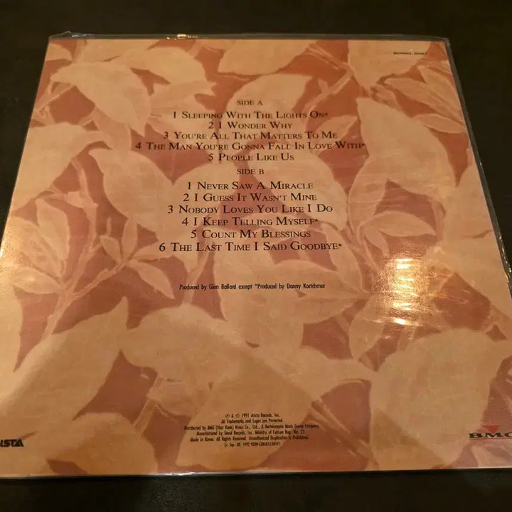 [BUNJANG] Curtis Stigers Debut LP (Sealed) / Curtis Stigers 미개봉 LP