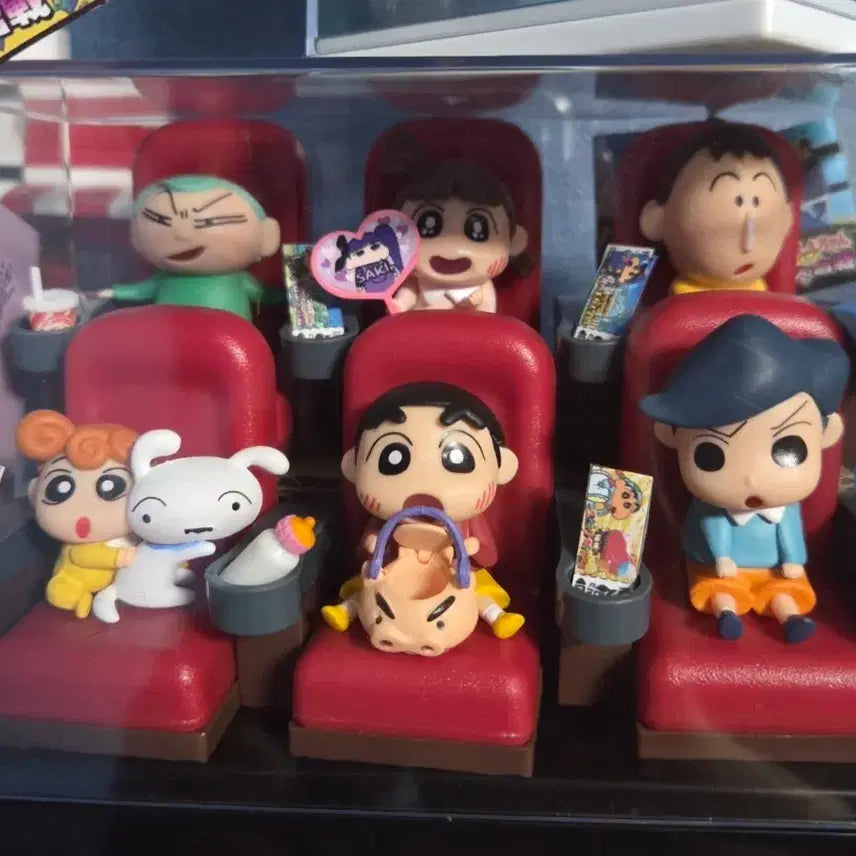 [BUNJANG] Crayon Shin-chan Re-Ment Movie Edition Figure Set / 짱구는 못말려  리멘트 극장판 피규어 세트 미개봉