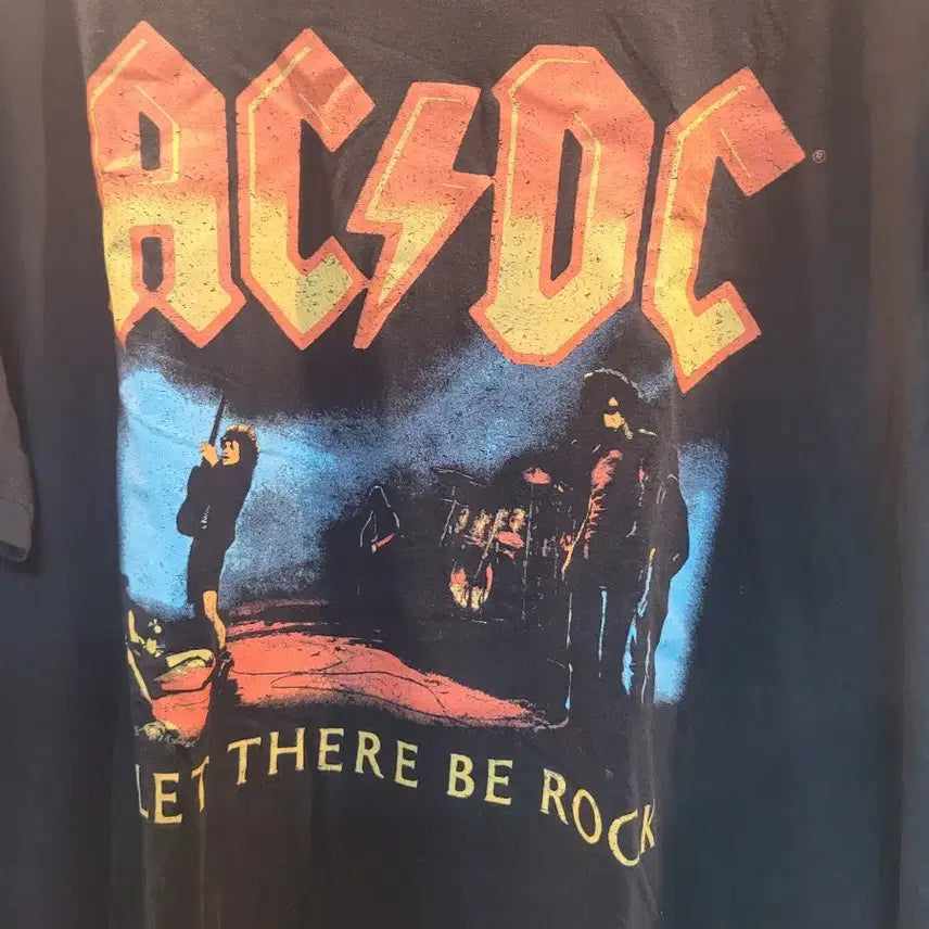[BUNJANG] ACDC Official Merchandise Black T-Shirt / ACDC 오피셜 굿즈 티셔츠! 미착!