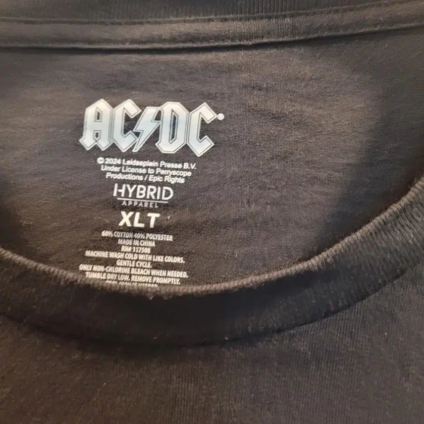 [BUNJANG] ACDC Official Merchandise Black T-Shirt / ACDC 오피셜 굿즈 티셔츠! 미착!