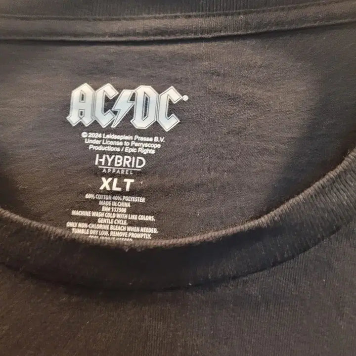 [BUNJANG] ACDC Official Merchandise Black T-Shirt / ACDC 오피셜 굿즈 티셔츠! 미착!