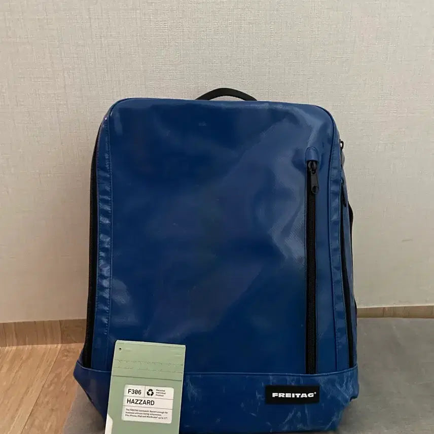 [BUNJANG] Freitag F306 Hazard Prussian Full Blue Backpack / [프라이탁] 새상품 F306 HAZZARD 프러시안 풀 블루 백팩 가방