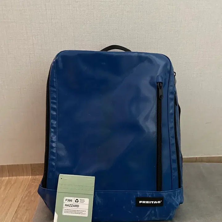 [BUNJANG] Freitag F306 Hazard Prussian Full Blue Backpack / [프라이탁] 새상품 F306 HAZZARD 프러시안 풀 블루 백팩 가방
