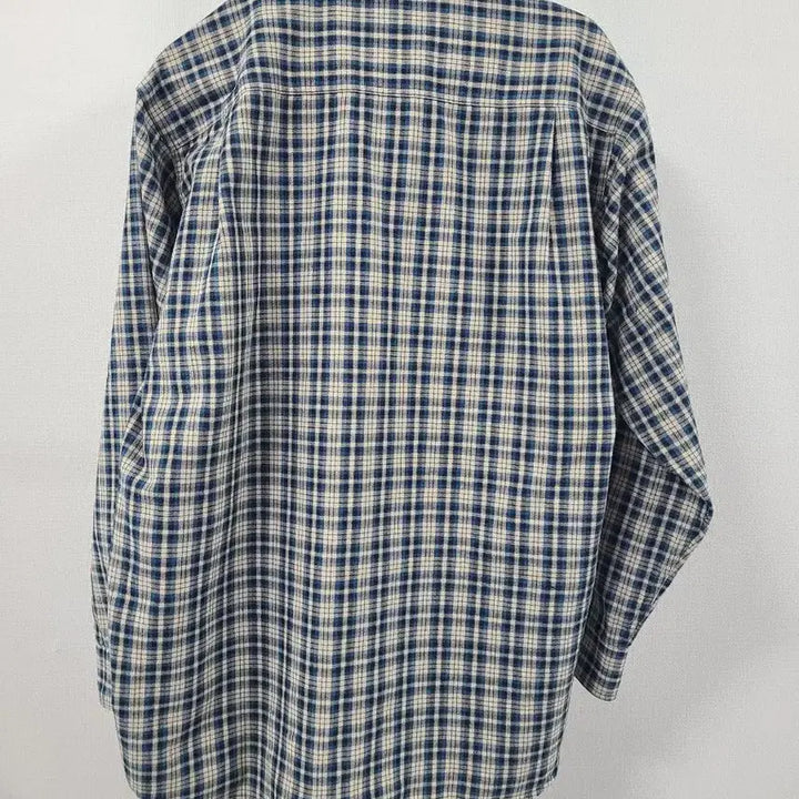 [BUNJANG] The North Face Checkered Shirt 100 / 노스페이스 체크 셔츠 남방 100