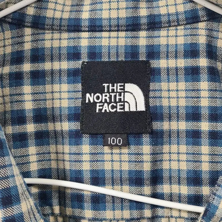 [BUNJANG] The North Face Checkered Shirt 100 / 노스페이스 체크 셔츠 남방 100