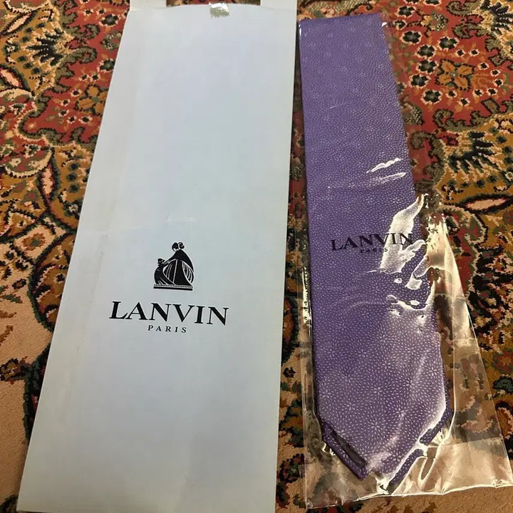 [BUNJANG] LANVIN Tie / 새상품 LANVIN 랑방 넥타이 명품 미사용