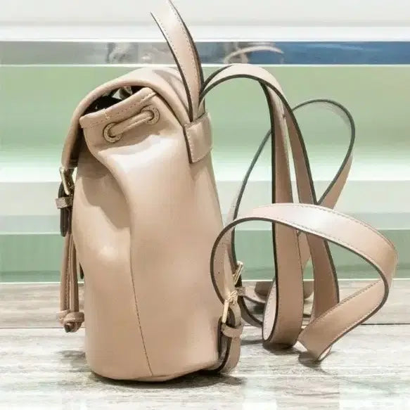 [BUNJANG] Anne Klein Mini Beige Backpack / 앤클라인 가방.백팩~(새상품) 텍.붙어있는 선물용 가방^^