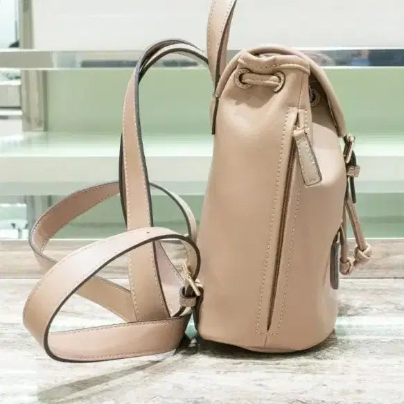 [BUNJANG] Anne Klein Mini Beige Backpack / 앤클라인 가방.백팩~(새상품) 텍.붙어있는 선물용 가방^^