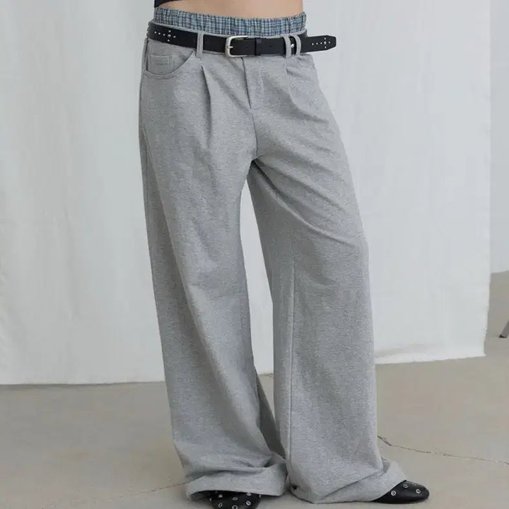 [BUNJANG] ODES Sweatpants Gray / 오데스 스웻팬츠 그레이