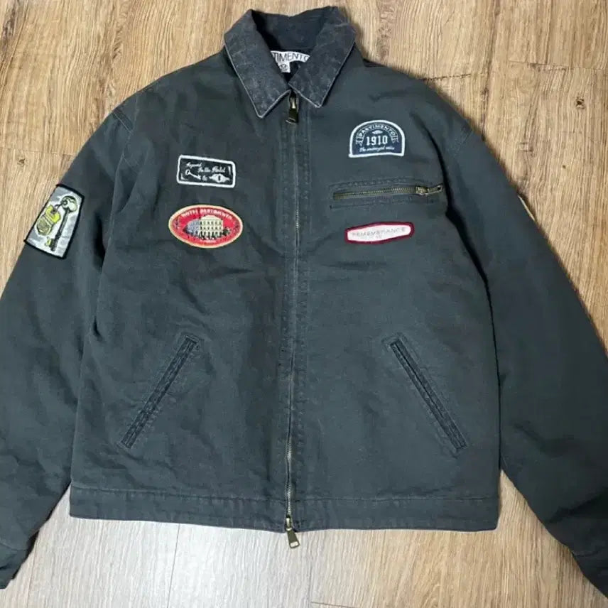 [BUNJANG] Partimento 3M Thinsulate VTG Washed Patchwork Jacket / 파르티멘토 3M 신슐레이트 VTG 워시드 패치 워크 자켓