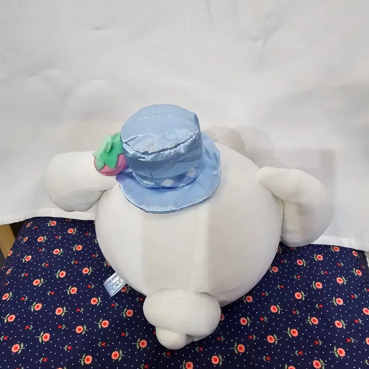 [BUNJANG] Cinnamoroll Plush Blue Hat / 시나모롤 인형 블루 모자