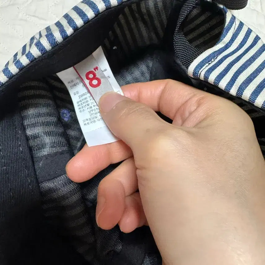 [BUNJANG] 8 Seconds Pattern Hat / 에잇세컨즈 모자