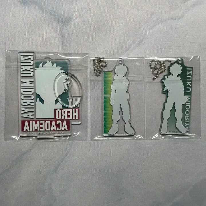 [BUNJANG] My Hero Academia Izuku Midoriya Acrylic Stand Keyring Bundle Set / 일괄) 나의 히어로 아카데미아 미도리야 이즈쿠 아크릴 스탠드 키링
