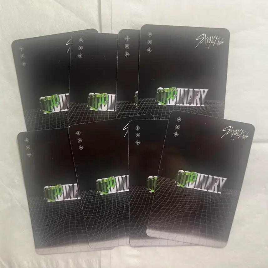 [SOLD OUT] 스트레이키즈 straykids ODDINARY 포토카드 8장