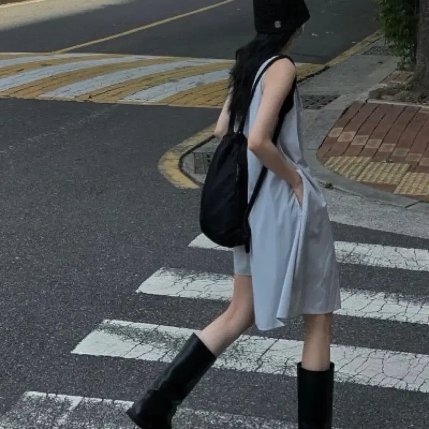 [BUNJANG] Trimming Bird Mini Dress (Gray) / 트리밍버드 소아 미니원피스 (Gray)