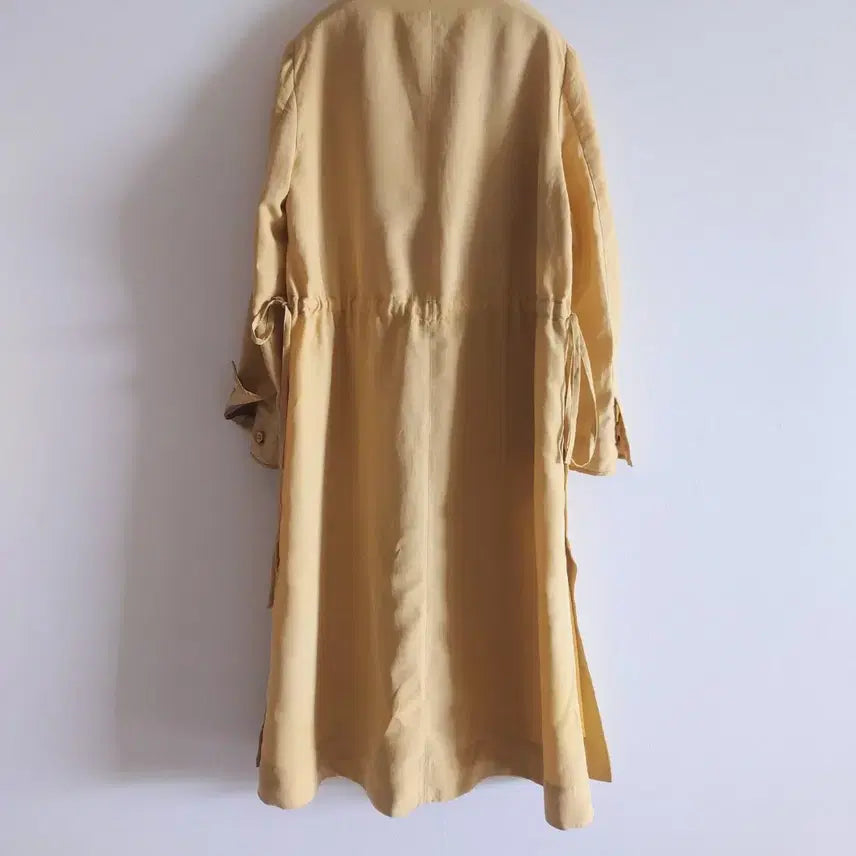 [BUNJANG] SYSTEM Pastel Yellow Long Cardigan / SYSTEM  봄/여름 롱 가디건