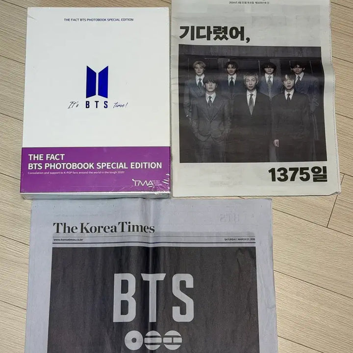 [BUNJANG] BTS The Fact Photobook Special Edition (Sealed) + Newspaper / BTS 더팩트 포토북 스페셜 에디션 (미개봉)  + 신문