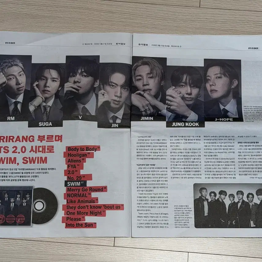 [BUNJANG] BTS The Fact Photobook Special Edition (Sealed) + Newspaper / BTS 더팩트 포토북 스페셜 에디션 (미개봉)  + 신문