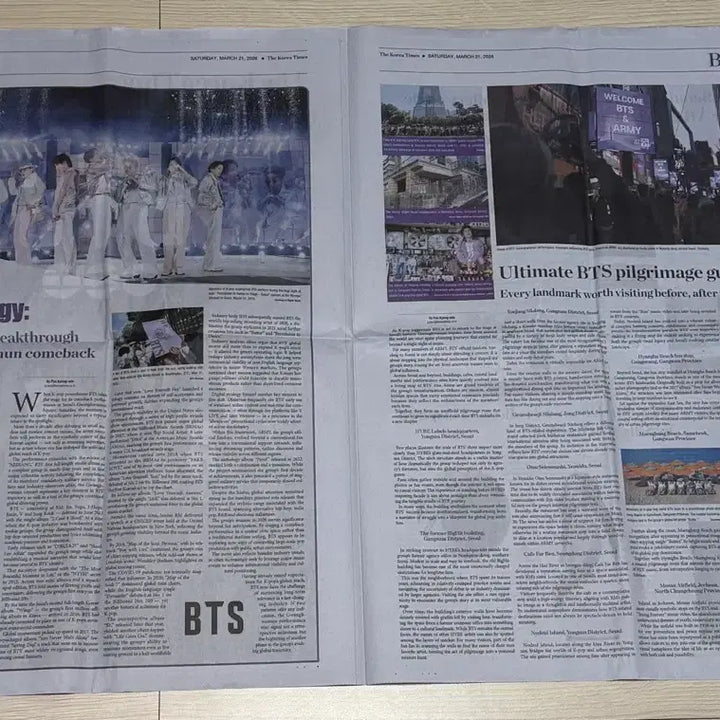 [BUNJANG] BTS The Fact Photobook Special Edition (Sealed) + Newspaper / BTS 더팩트 포토북 스페셜 에디션 (미개봉)  + 신문