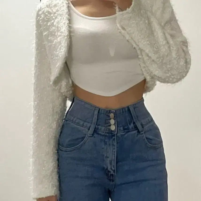 [BUNJANG] Tweed Crop Jacket / 크롭 트위드 자켓 (새상품)
