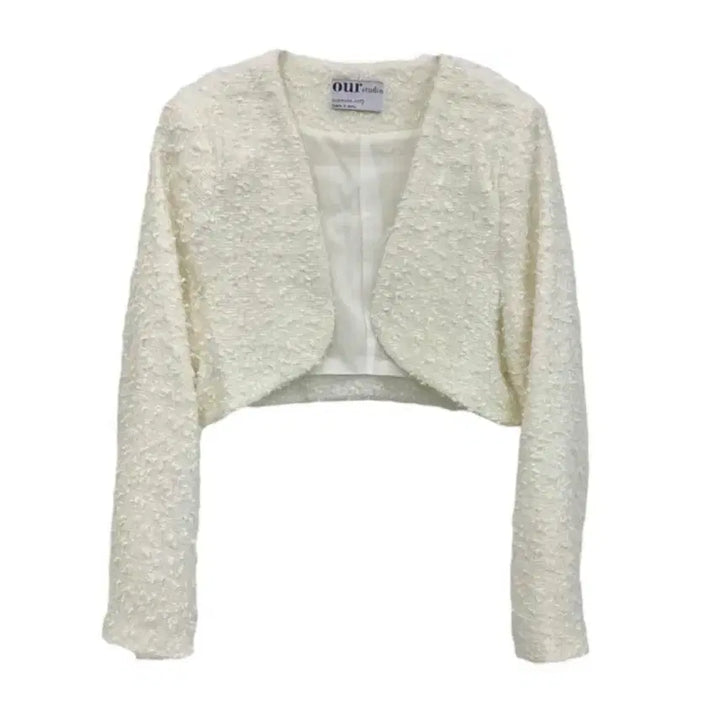 [BUNJANG] Tweed Crop Jacket / 크롭 트위드 자켓 (새상품)