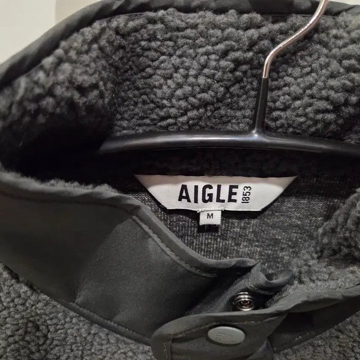 [BUNJANG] AIGLE Camo Pattern Fleece Pullover / 신품급_(M)에이글 AIGLE 플리스 카모 패턴 풀오버