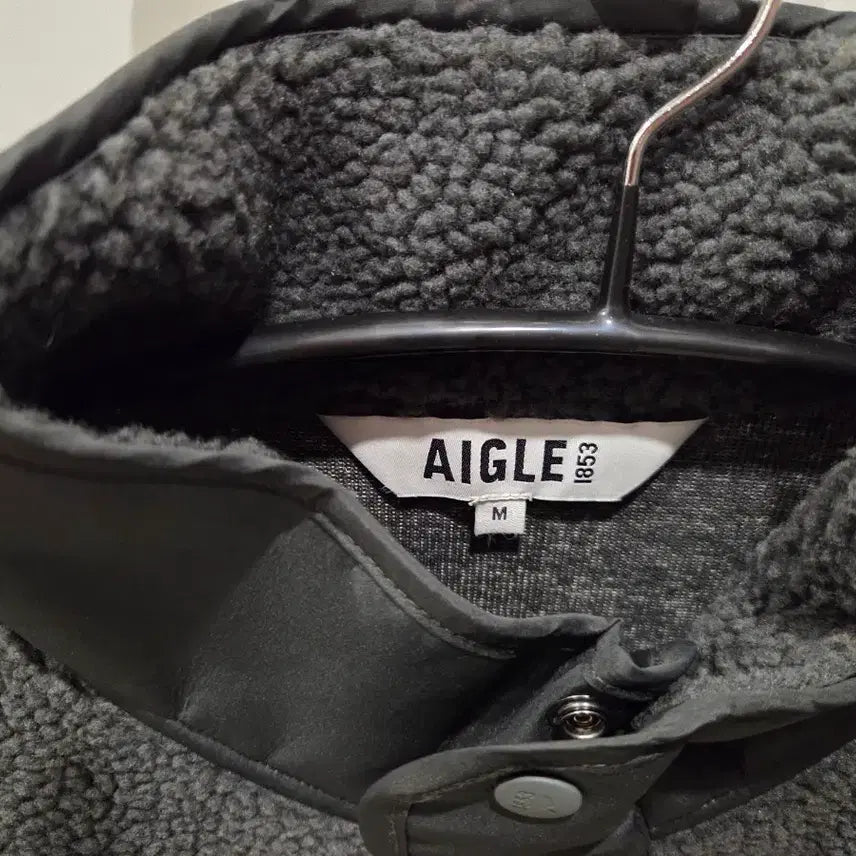 [BUNJANG] AIGLE Camo Pattern Fleece Pullover / 신품급_(M)에이글 AIGLE 플리스 카모 패턴 풀오버