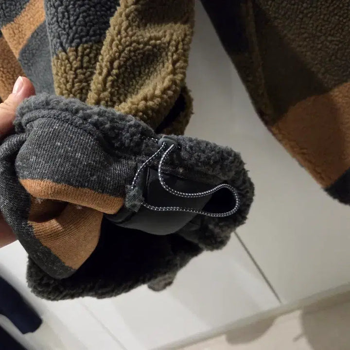 [BUNJANG] AIGLE Camo Pattern Fleece Pullover / 신품급_(M)에이글 AIGLE 플리스 카모 패턴 풀오버