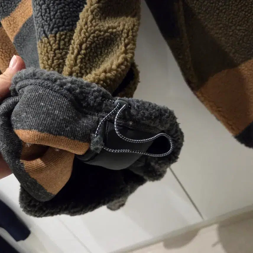 [BUNJANG] AIGLE Camo Pattern Fleece Pullover / 신품급_(M)에이글 AIGLE 플리스 카모 패턴 풀오버