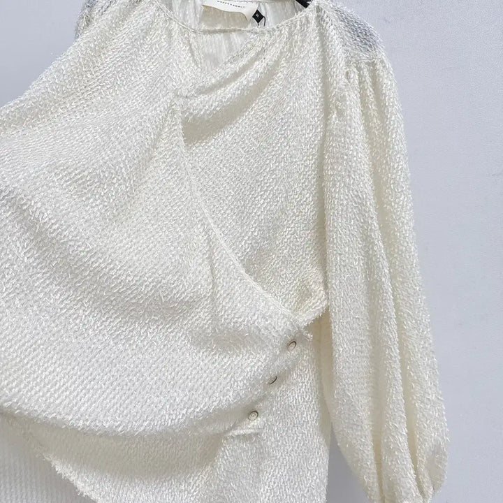 [BUNJANG] Wunderkammer Textured Blouse / 분더캄머 텍스쳐 블라우스