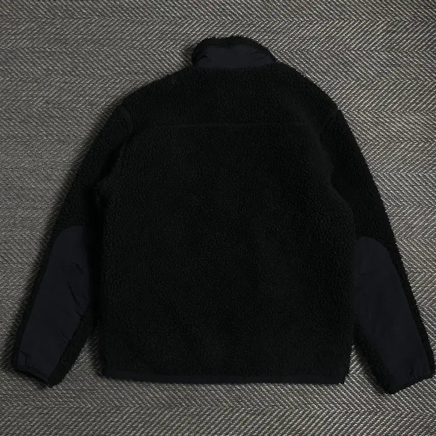 [BUNJANG] Reebok Sherpa Fleece Jacket Black / 00s 리복 쉐르파 플리스 자켓 블랙o 4917