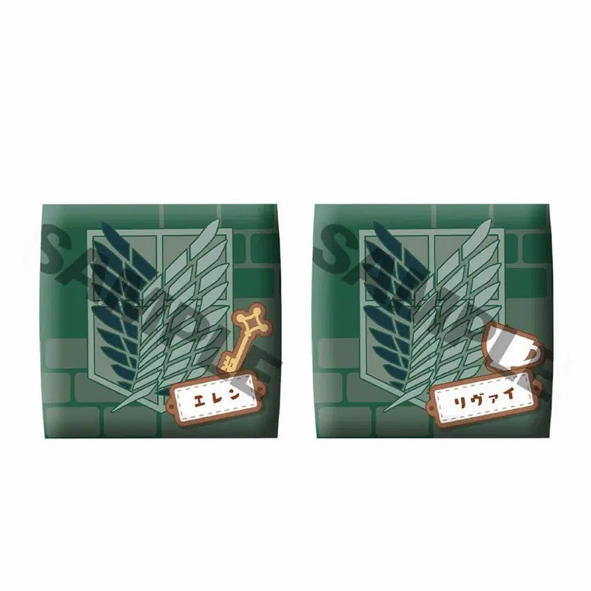 [BUNJANG] Attack on Titan Eren &amp; Levi Look Up Figure Set / [미개봉/특전O] 에렌 리바이 룩업 피규어 세트 진격의 거인 리바이 에렌