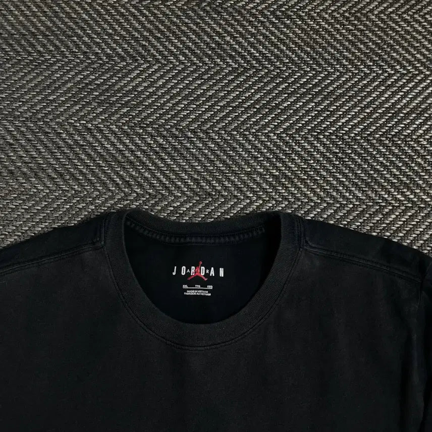 [BUNJANG] Nike Air Jordan Black Short Sleeve T-shirt / 나이키 에어 조던 반팔 티셔츠 블랙y 4909