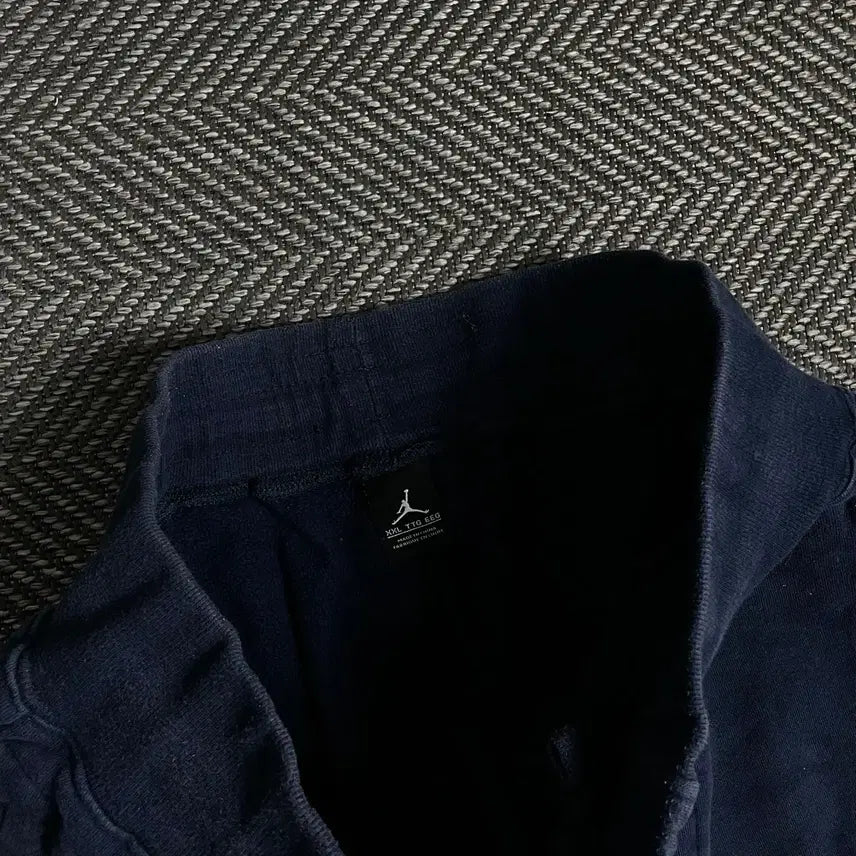 [BUNJANG] Nike Jordan Embroidered Logo Training Sweat Jogger Pants Navy / 나이키 조던 자수로고 트레이닝 스웻 조거 팬츠 네이비y 4911