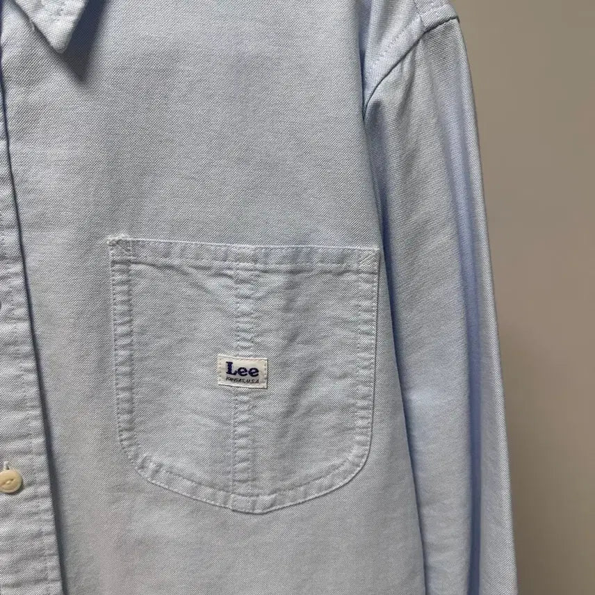 [BUNJANG] Lee Sky Blue Shirt / Lee 리 하늘색 셔츠