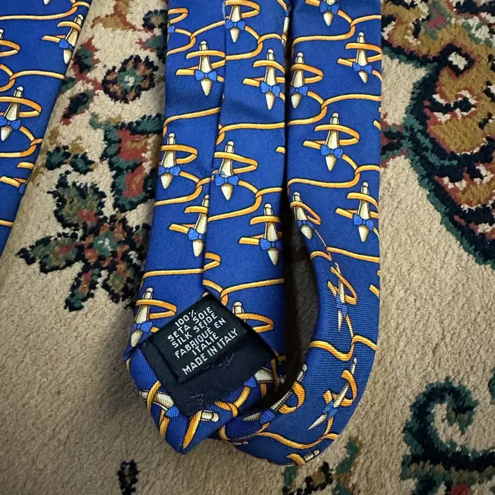[BUNJANG] BALLY Silk Tie / 발리 BALLY 명품 넥타이 악세사리 (고정매듭 탈락/뒷면 매듭 탈락)