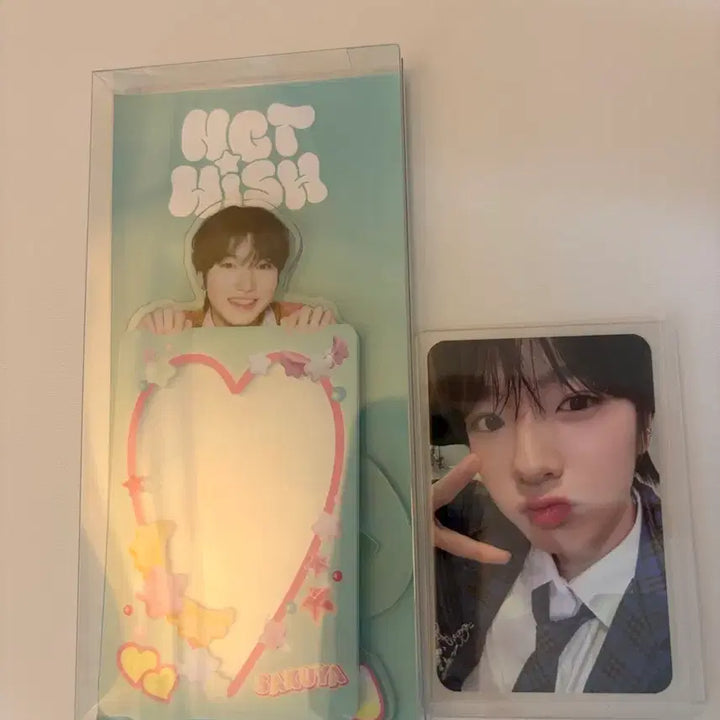 [SOLD OUT] 포카포함)엔시티 위시 사쿠야 팝팝 아크릴 포토카드 nct wish