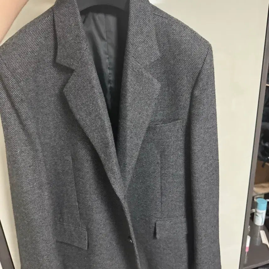 [SOLD OUT] 수아레 헤리티지 블레이저 홈스펀블랙 xl