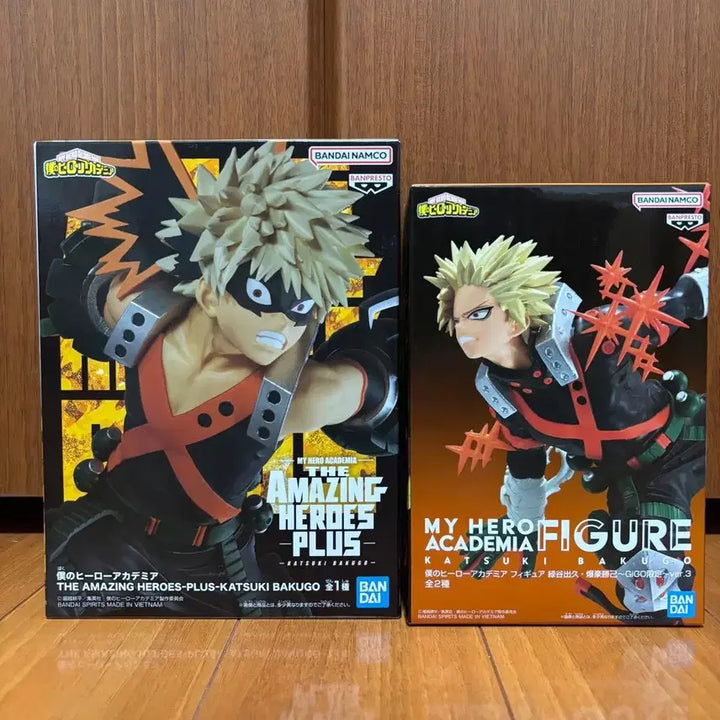 [BUNJANG] My Hero Academia Bakugo Amazing Heroes Plus Figure Set / (현물) 나의 히어로 아카데미아 바쿠고 어메지이 히어로 플러스 2종