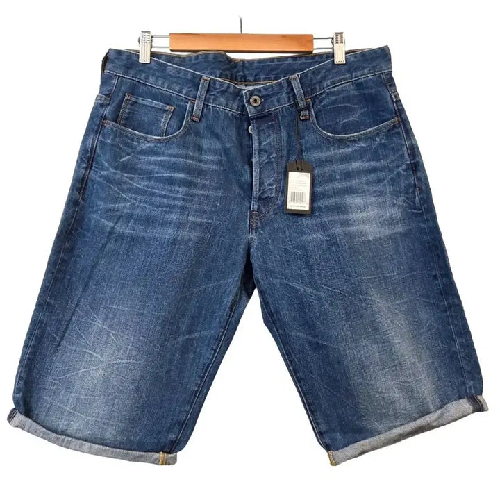 [BUNJANG] G-Star Raw Rolled Denim Shorts / G-Star Raw 롤업 데님 반바지(W36)