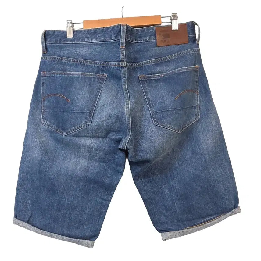 [BUNJANG] G-Star Raw Rolled Denim Shorts / G-Star Raw 롤업 데님 반바지(W36)