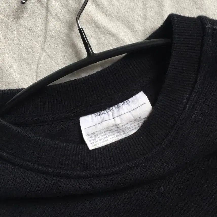 [BUNJANG] Maison Mineed Stitch Sweatshirt / 메종 미네드 스티치 맨투맨