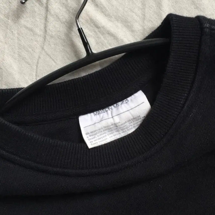[BUNJANG] Maison Mineed Stitch Sweatshirt / 메종 미네드 스티치 맨투맨