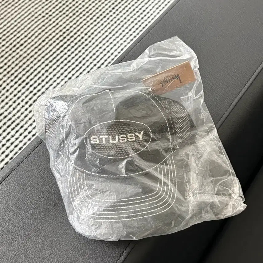 [BUNJANG] Stussy Mesh Black Ball Cap / 스투시 매쉬 블랙 볼캡 새상품 (괌구매)