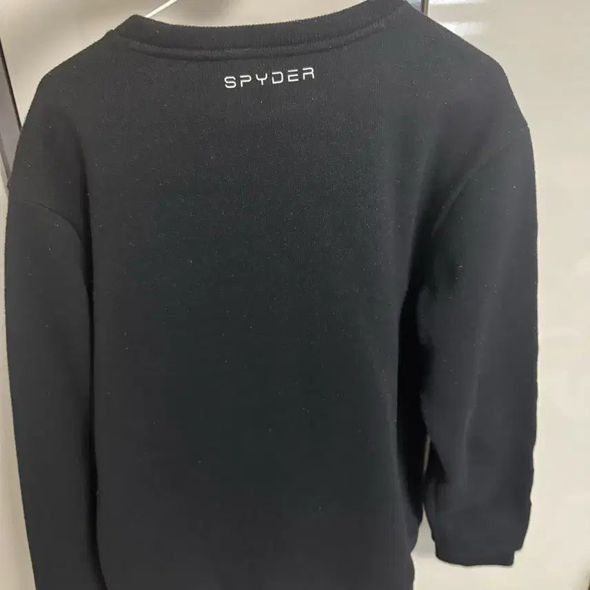 [BUNJANG] Spider Black Fleece Knit XXL / 스파이더 블랙 기모 니트 xxl